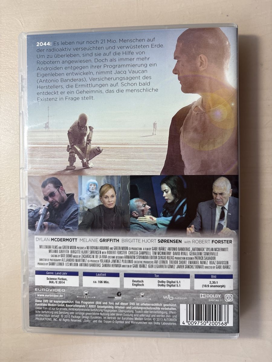 Tutti i DVDs: Automata (0605) – Usato da Ruswil venduto da Slivio_ 1