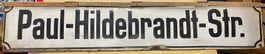 Email Strassenschild/Paul-Hildebrandt-Strasse/Antik