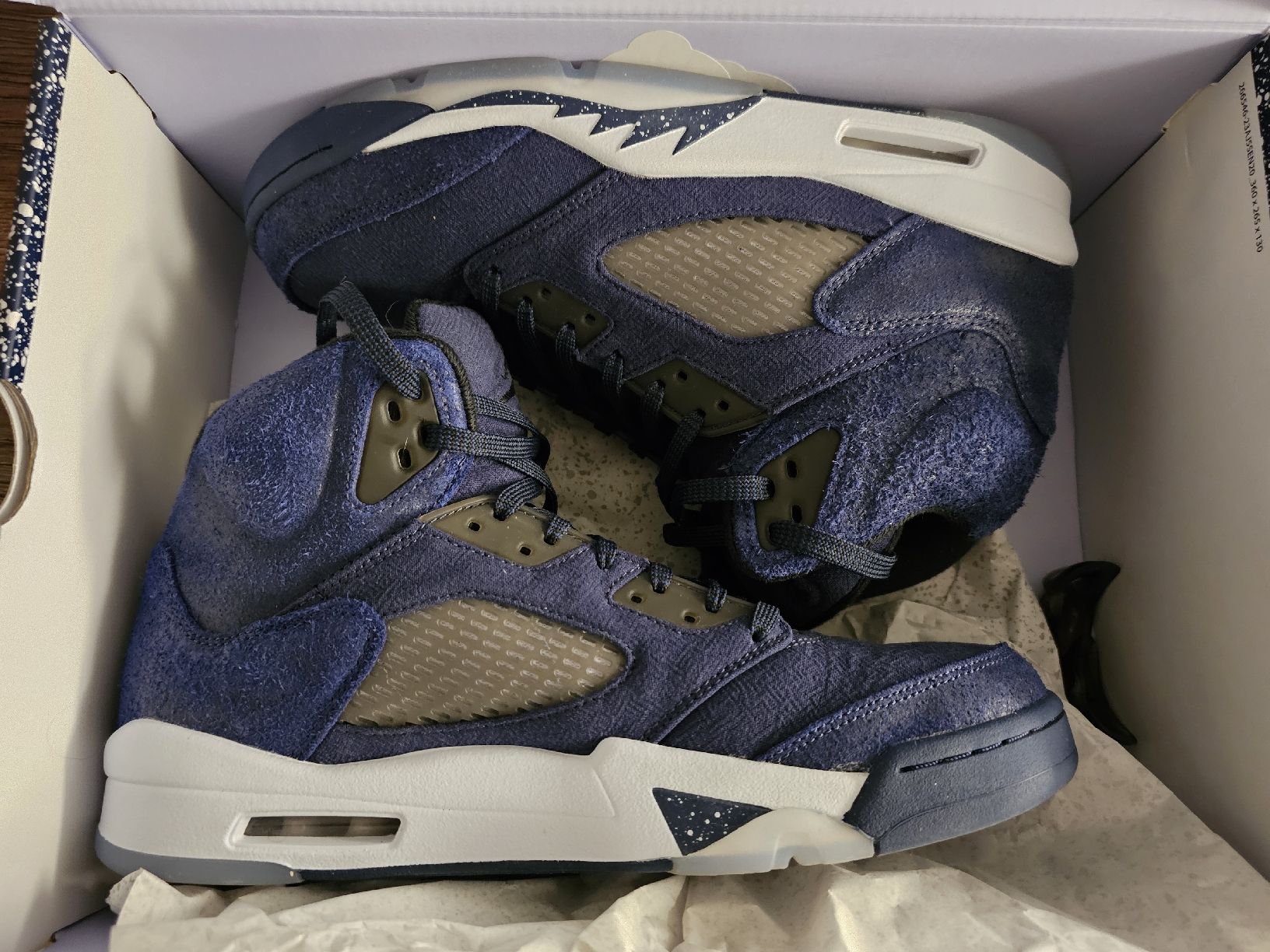 Jordan Scarpe da uomo: Air Jordan 5 Midnight Navy – Nuovo (secondo la descrizione) da Boningen venduto da G60arda