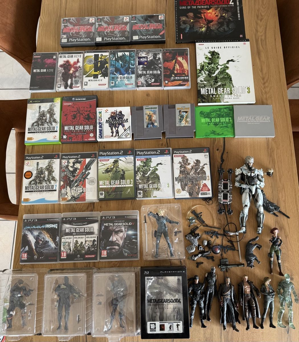 Giochi: Grande collection Metal Gear  – Nuovo (secondo la descrizione) da Cudrefin venduto da tan_69wy