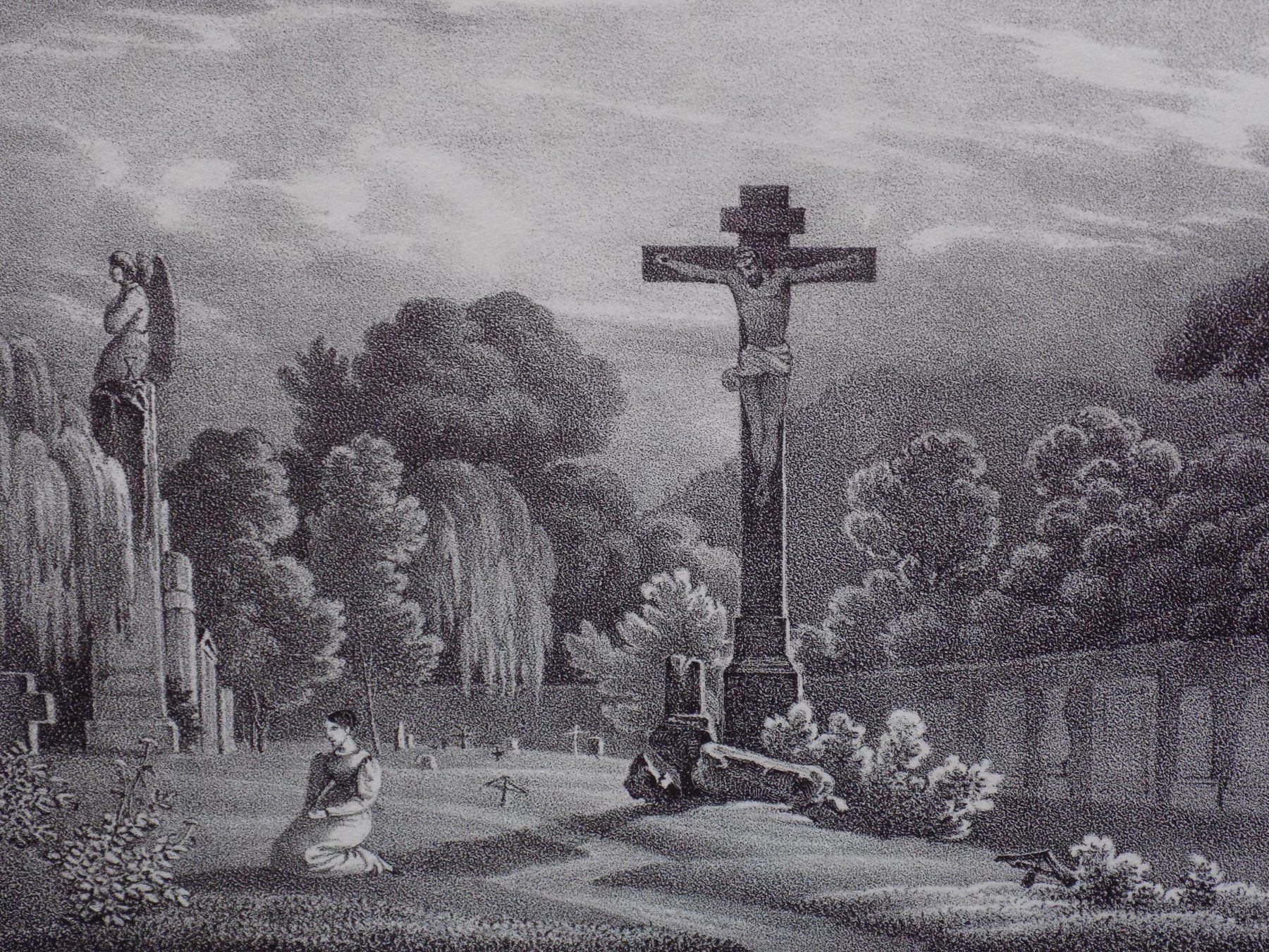 Gravures: Das Kreuz Friedhof Baden – D'occasion à Risch par Rischli15 1