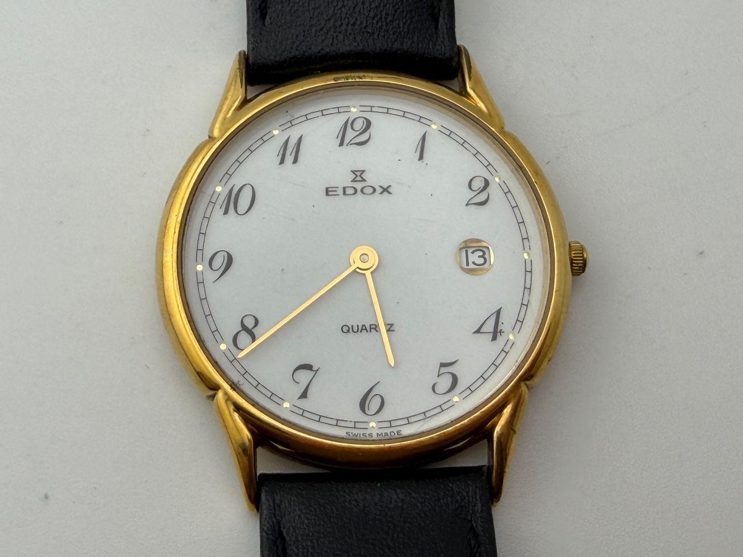 Edox Orologi: Vintage EDOX Herrenuhr läuft – Usato da Biel/Bienne venduto da MrP_WatchesBiel