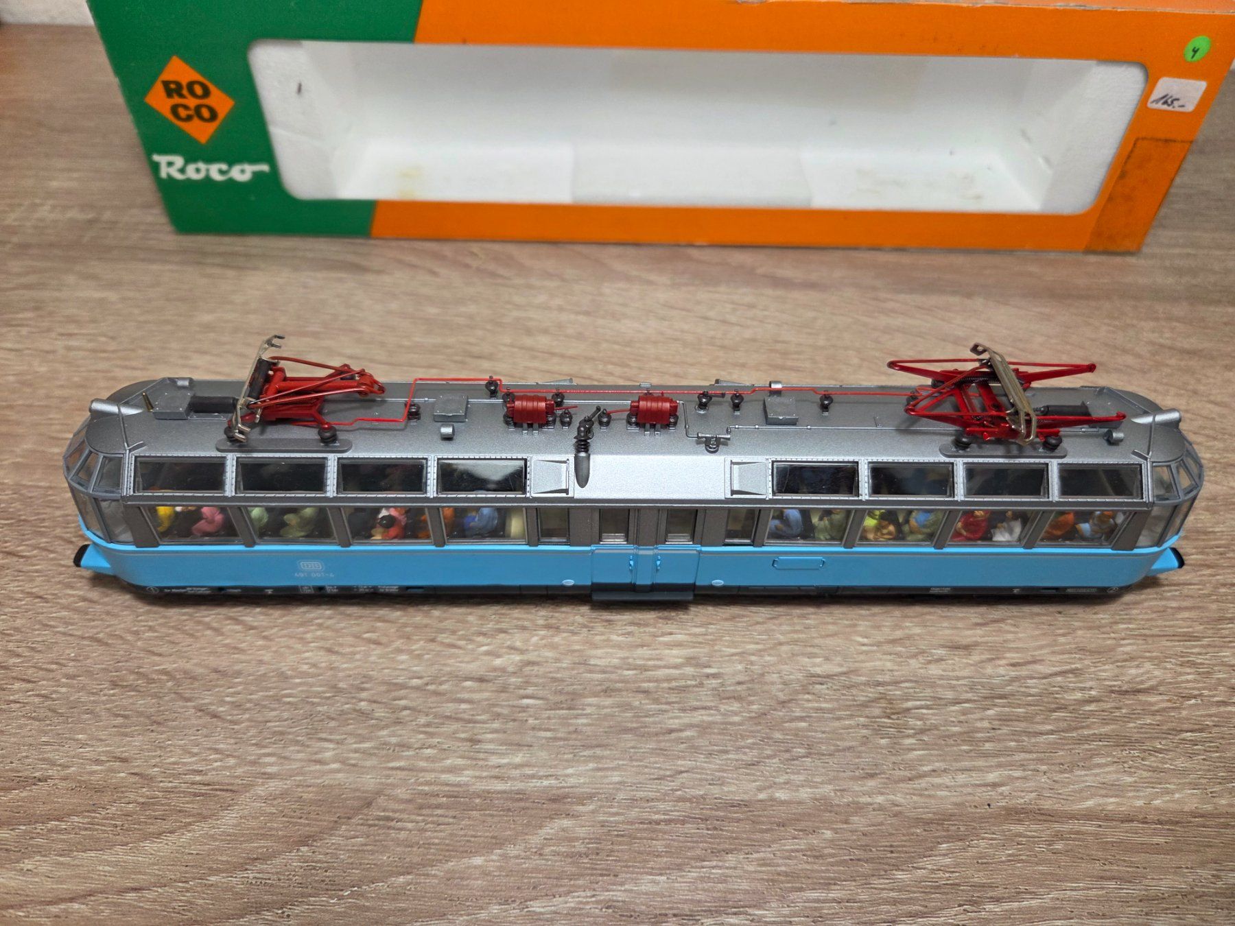 Roco Modellini di ferrovie: Roco 43930 Triebwagen BR 491 DB H0 – Usato da St-Aubin-Sauges venduto da Lo_Go 4