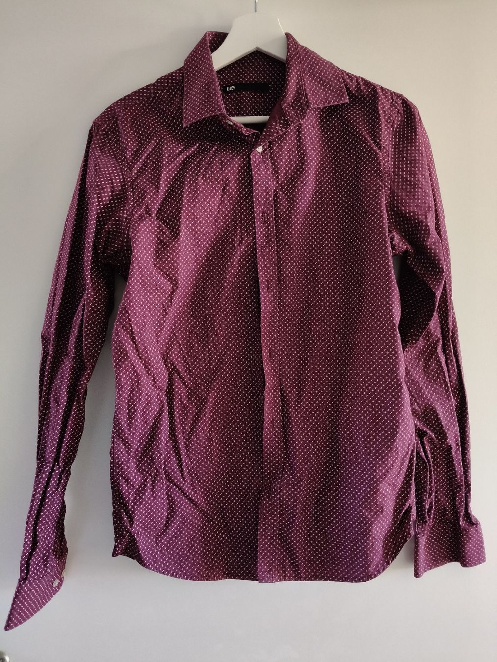 We Camicie: Chemise bordeaux WE, taille S – Usato da Petit-Lancy venduto da Elissouche