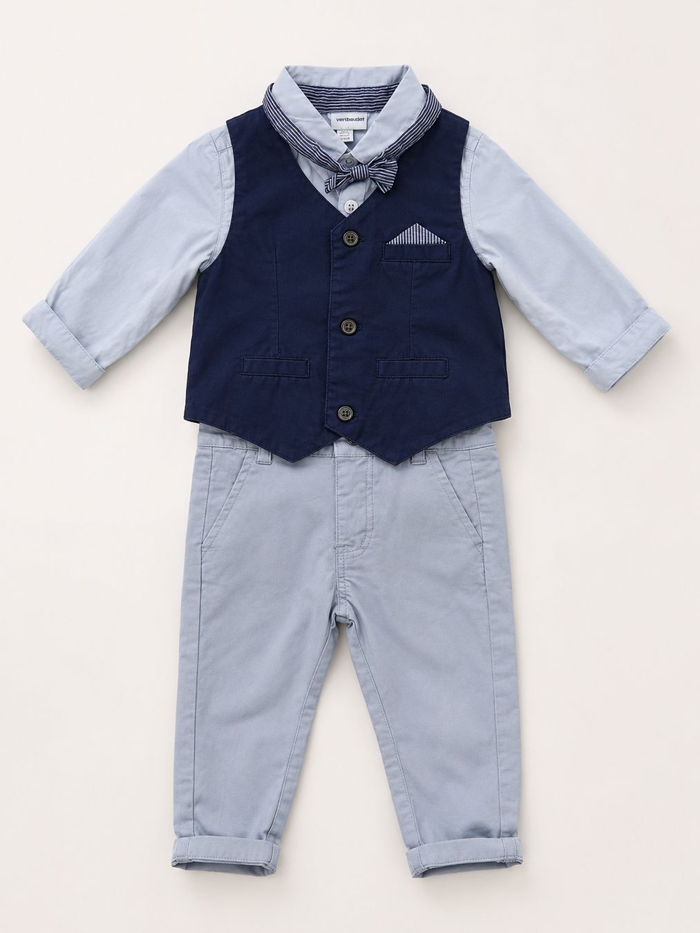 Vertbaudet Lotti & Set di vestiti: Baby Anzug Festmode 68 – Nuovo (secondo la descrizione) da Zürich venduto da Kris8050