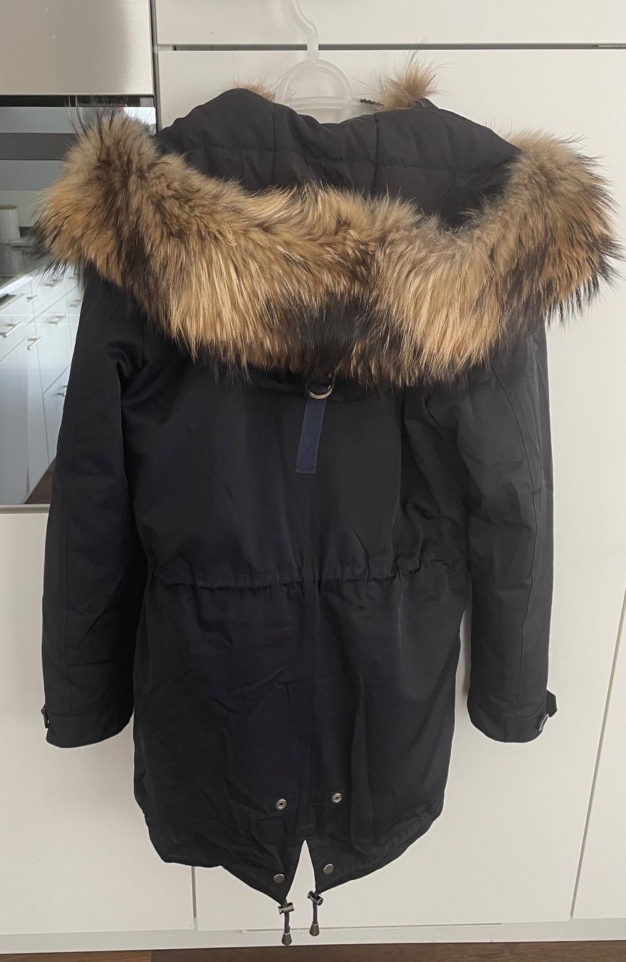 Jacken: Winterjacke Parka in Dunkelblau Gr. M – Gebraucht aus Mollis von cava10 2