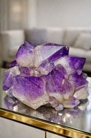 Kongo-Amethyst 14,5 × 8,5 cm – Majestätische Kristallstruktu