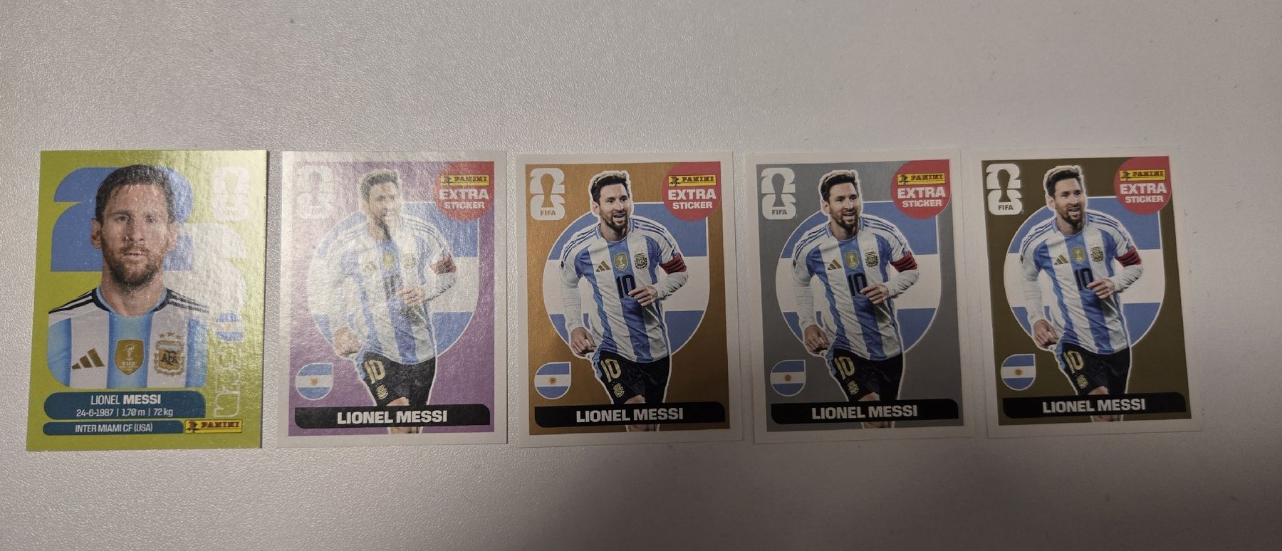 Panini Sammelbilder & Trading cards: Panini Extra Messi collection  – Gebraucht aus Wila von Flashing_D