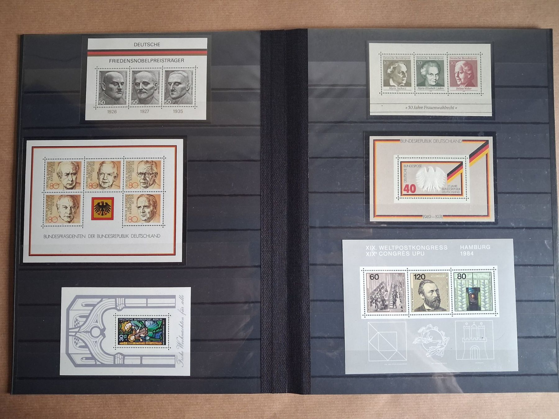 Tutti i francobolli: Deutsche Bundespost : Blöcke + Briefmarken Postfrisch – Nuovo (secondo la descrizione) da Hagendorn venduto da siwasi3 1