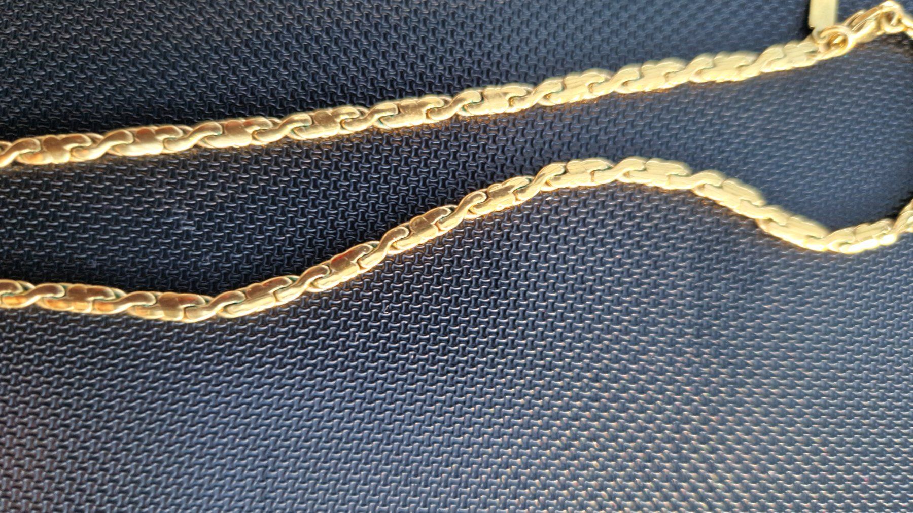 Catenine: PENDENTIF EN BRONZE AVEC CHAINE PLAQUE OR – Nuovo (secondo la descrizione) da Marly venduto da Lulu222 4