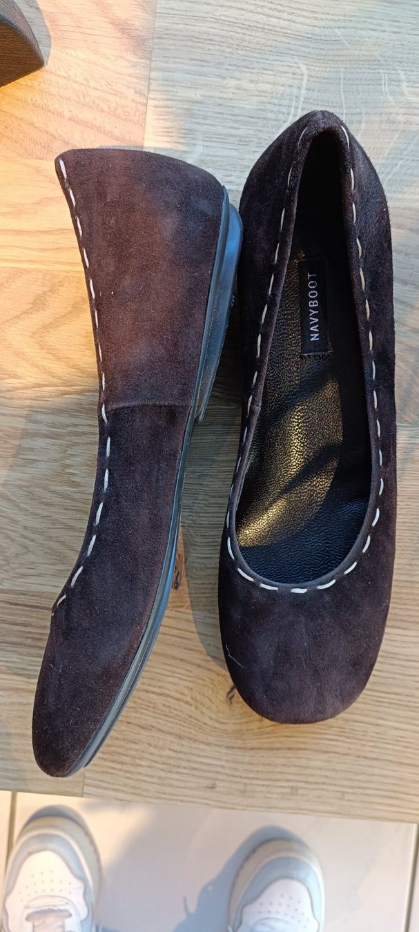 Navyboot Scarpe da donna: Navy Boot Wildleder Ballerinas Gr. 37 – Nuovo (secondo la descrizione) da Zollikofen venduto da Proseco