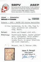 RAYONIII <626> 15CTS No19 T9 S RAUTE ATTEST
