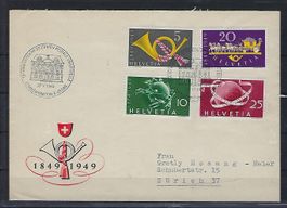 1949 Werbemarken Brief   15026