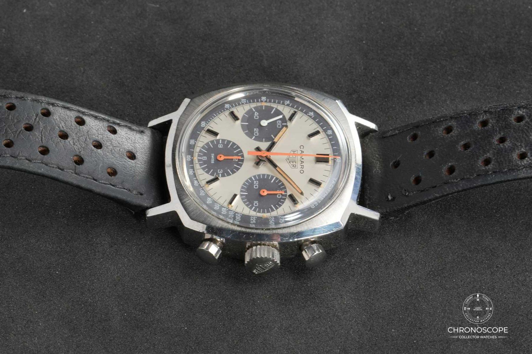 Tag Heuer Uhren: Heuer Camaro 12 Chronograph Reference 73643 – Gebraucht aus Luzern von ChronoScope6004 2
