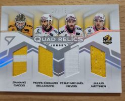 HCA Quad Relics Jersey Karte 07/15