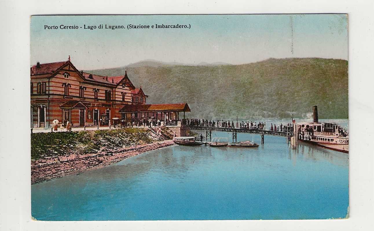 Cartoline postali: Porto Ceresio, 1953 – Usato da Spiez venduto da Niesen20