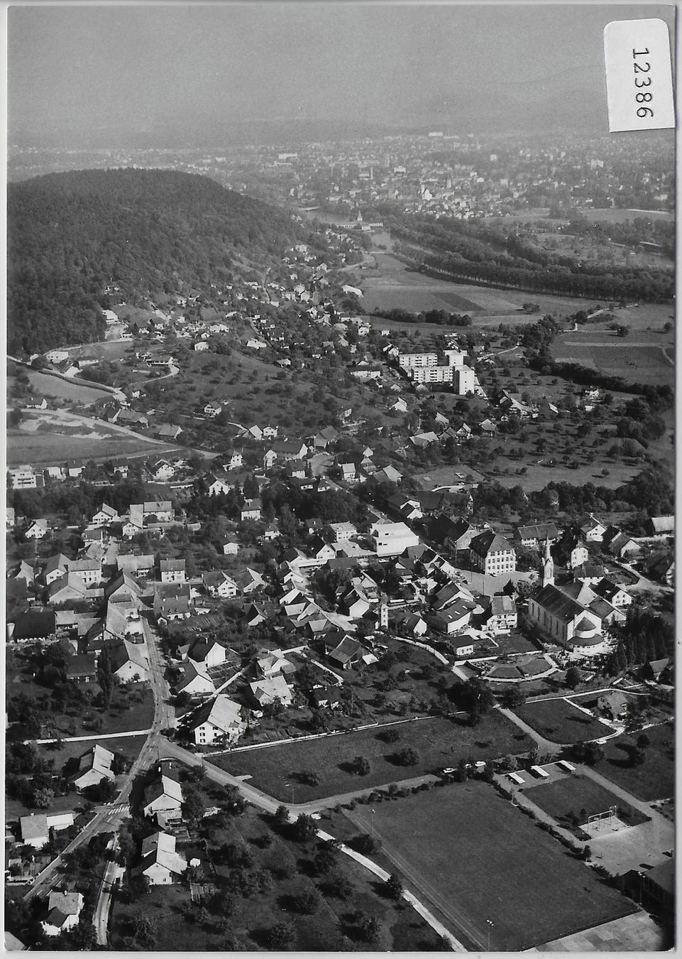 Cartes postales: Flugaufnahme Niedererlinsbach SO – Antique à Ettingen par Kartenplanet