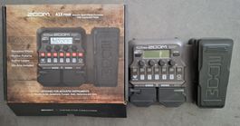 ZOOM A1X FOUR Acoustic Multi-Effects Processor m. Pedal