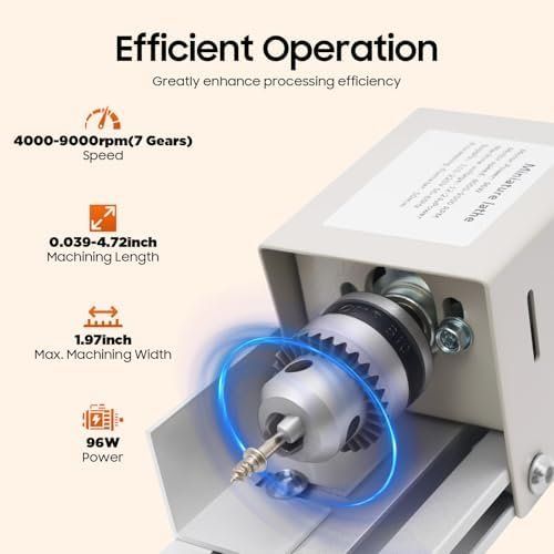 Toutes les machines: 7 Stufen Mini Drehmaschine – Neuf avec emballage d'origine à Hundwil par pak_7zvn 4