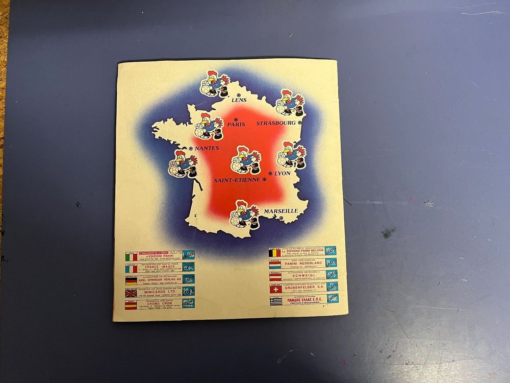 Autocollant Panini UEFA Euro 1984 #246 - Blason Autriche, état Neuf, 1ère édition