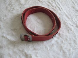 Appenzeller Gürtel Rot Schön Verziert Gebraucht Aber Schön