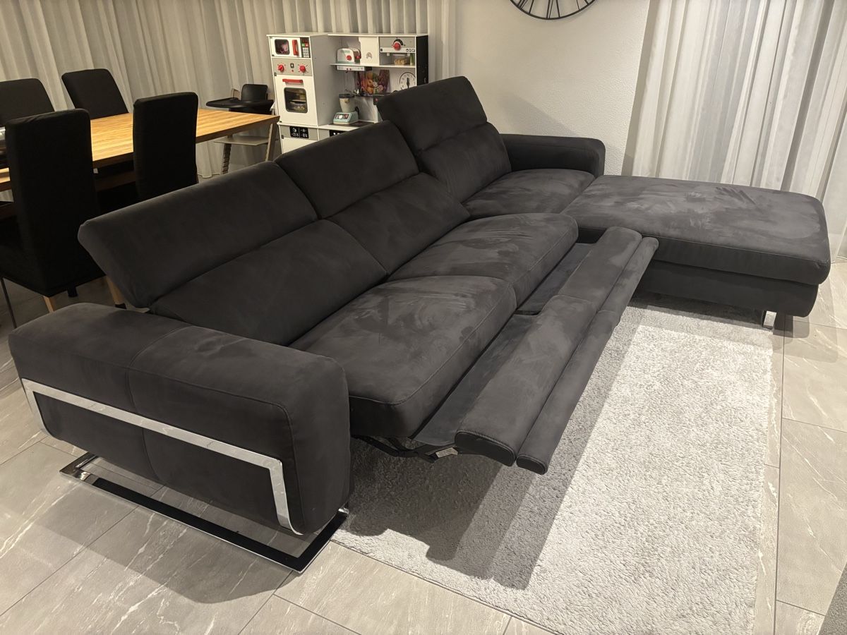 Joop Divani: JOOP! Sofa, dunkelgrau, mit Relaxfunktion! – Usato da Stetten AG venduto da Oyas 1