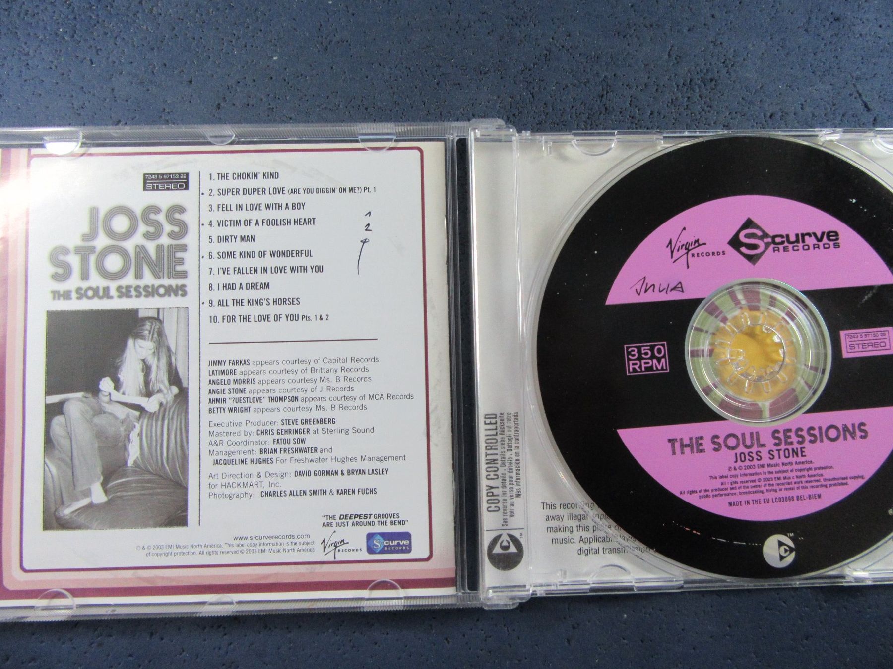 CD: JOSS STONE CD THE SOUL SESSIONS – Usato da Ettingen venduto da Hausi4711 2