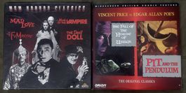 Laserdisc NTSC Horror, lot de 2 albums