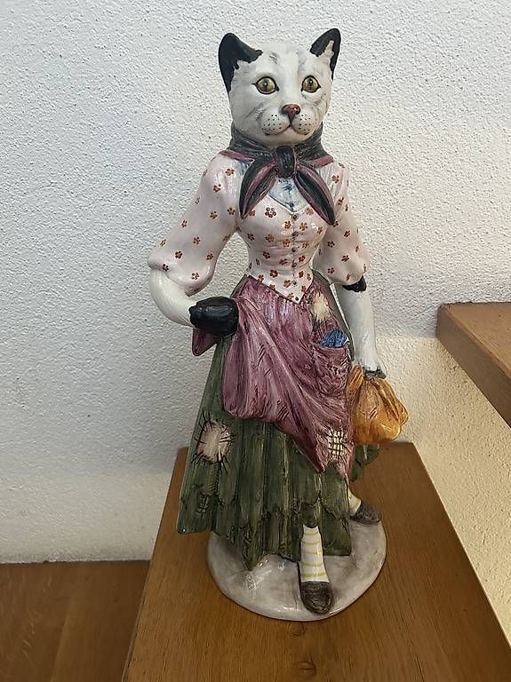 Statuette: Statuetta gatto di Giovanni Ronzan – Usato da novaggio venduto da cam_5stl 1