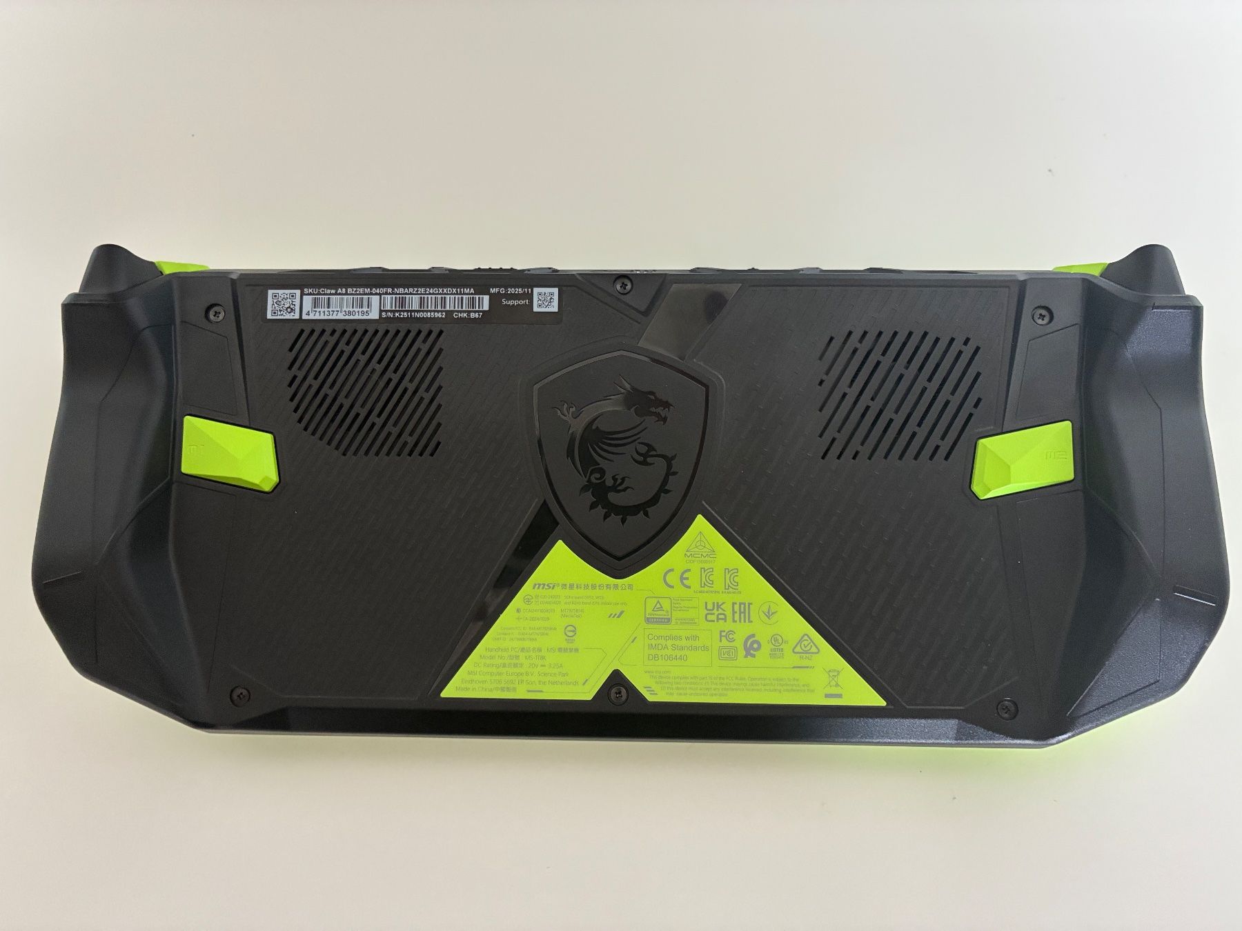 MSI Konsolen: MSI Claw A8 Z2 Extreme SteamOS – Gebraucht aus Pratteln von sanfranco 1