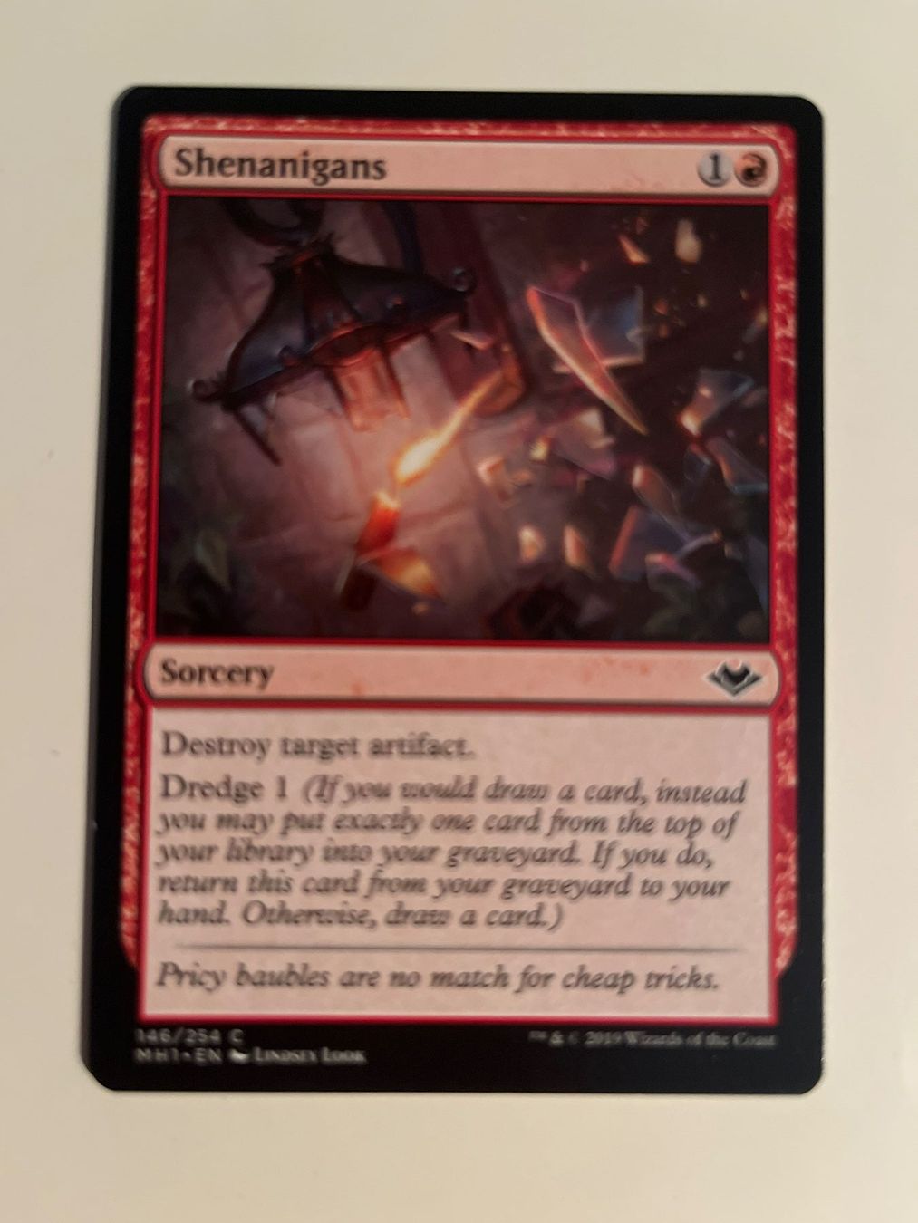 Magic The Gathering Carte collezionabili: 1 x Shenanigans - Magic: The Gathering - MtG – Usato da Kriens venduto da Shadi1980
