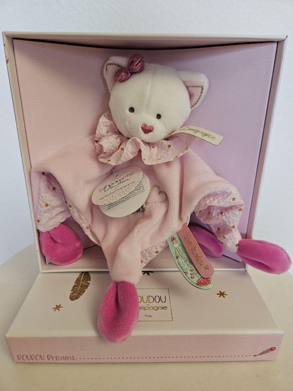 Spielzeuge: Kuscheltuch Baby Neu Doudou Dreams – Neu und originalverpackt aus Regensdorf von bus_dn2t