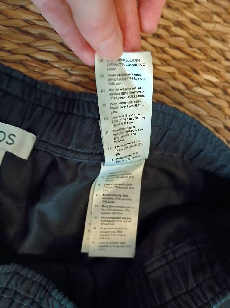 Cos Pantaloni: Barrel Leg Hose von Cos mit Leinen – Usato da Zürich venduto da Melianea 2