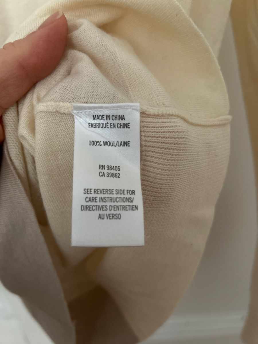 Theory Pullover & Sweatshirts: Gorgeous Theory Two-Tone Wool Sweater, sz. P – Neu (gemäss Beschreibung) aus Genève von TreasureChest 3