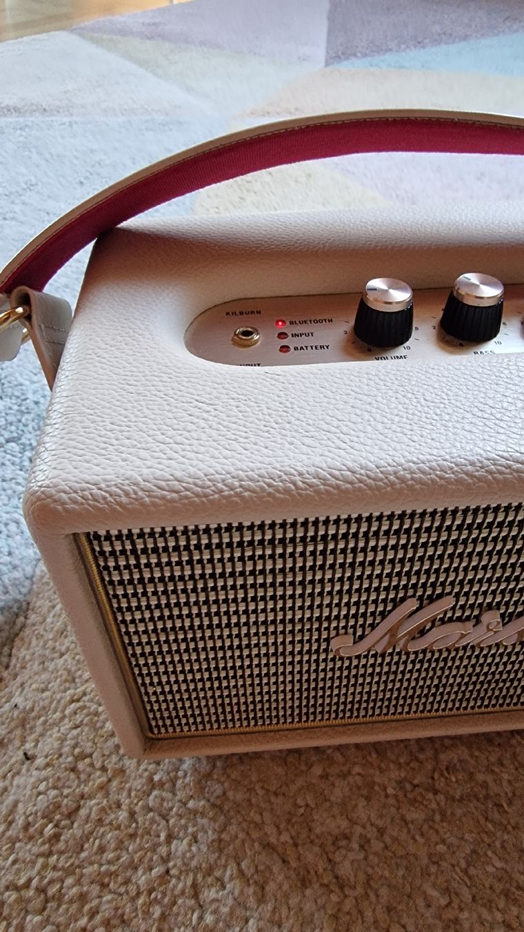 Marshall Lautsprecher: Marshall Kilburn gen 1 Bluetooth Speaker cream used – Gebraucht aus Oberburg von aurora_ch 2