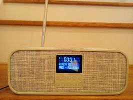 Wellcraft DAB Radio mit Wireless Charger, FM, Aux In, USB