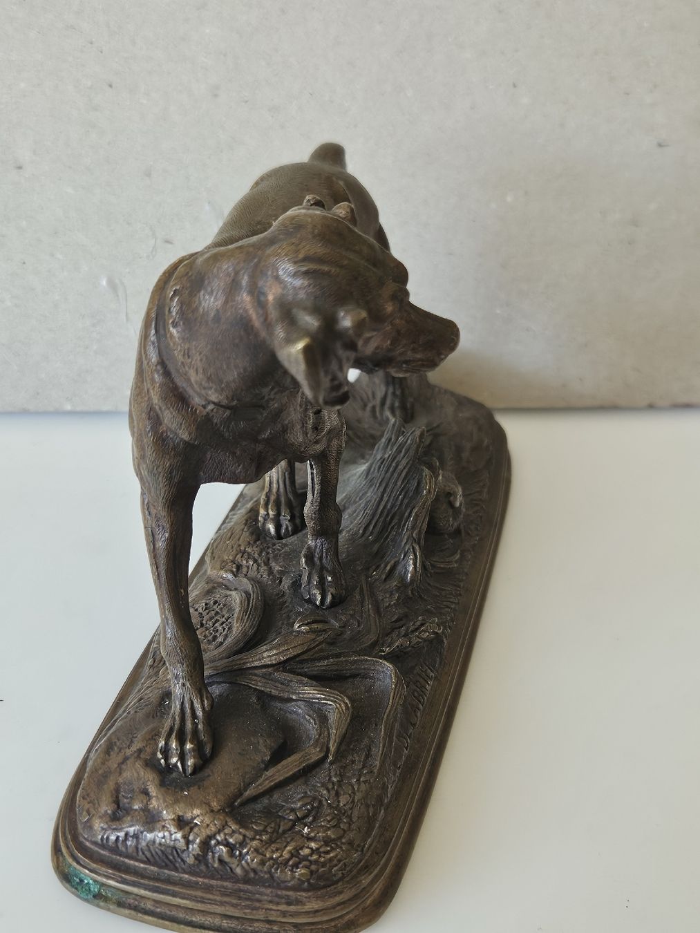 Statuette: Bronze Figur E.DELABRIERRE – Usato da Adlikon b.Regensdorf venduto da kuka02 2