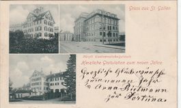 St.Gallen-Bürgli Knabenrealschulgelände -2.01.1901