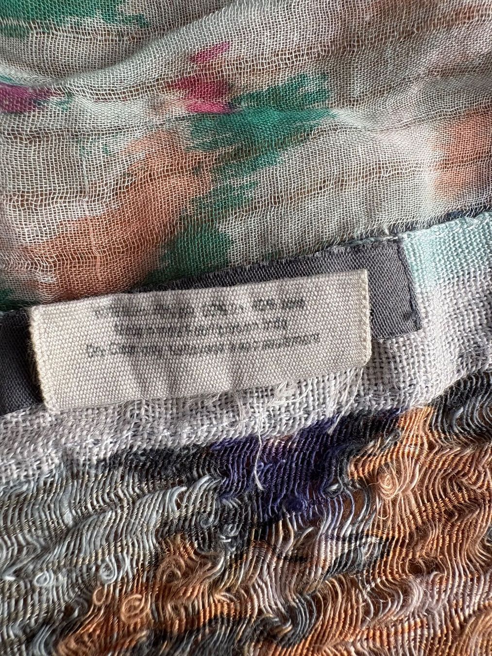 Foulard & Sciarpe: Riesiger Schal von EPICE Paris aus Baumwolle – Usato da Zürich venduto da triangular 7