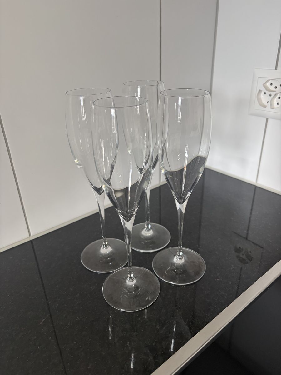 Bicchieri: 4 champagne glasses – Usato da Zürich venduto da nat_k