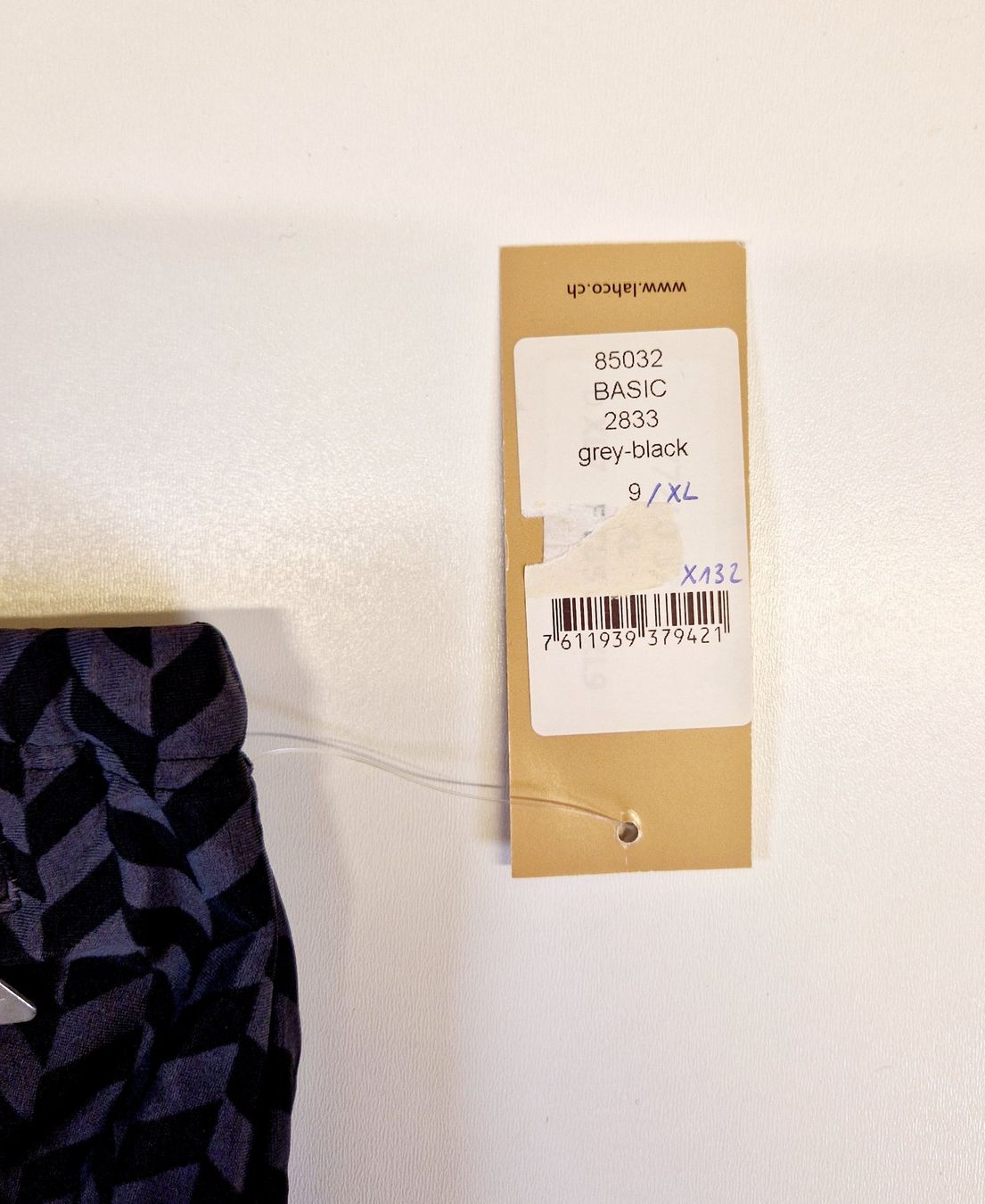 Lahco Badehosen: Badehose Herren XL Lahco Basic Grey Black Rabatt 50% - 70%! – Neu und originalverpackt aus Braunau von Brand-Store 2