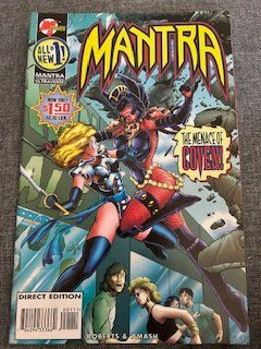 Comics: Mantra #1 Vol. 2 October1995 Malibu Comics – Gebraucht aus Bern von pacolino22