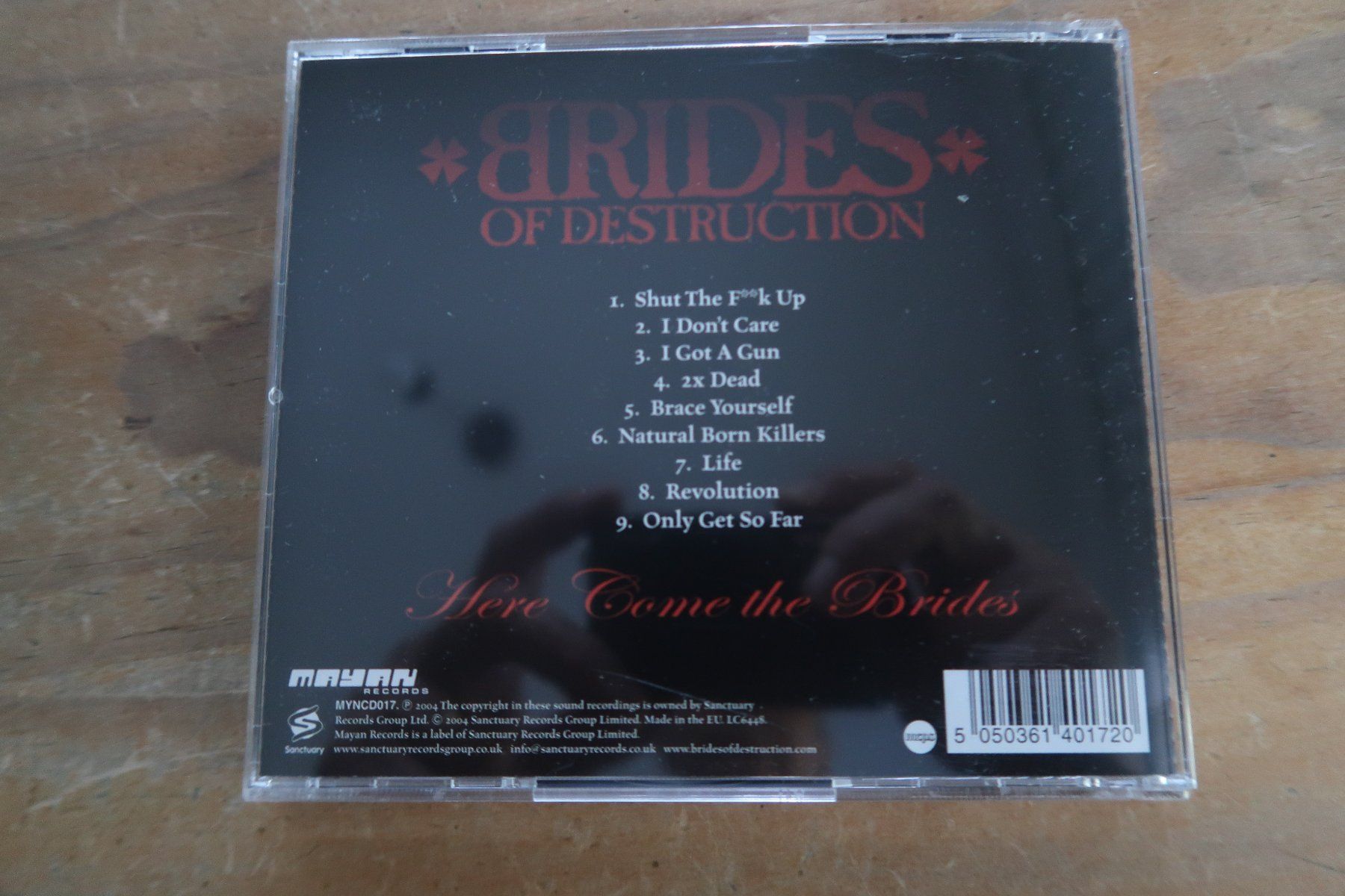 CDs: BRIDES OF DESTRUCTION - HERE COME THE BRIDES - CD – Gebraucht aus Basel von Patiscat 2