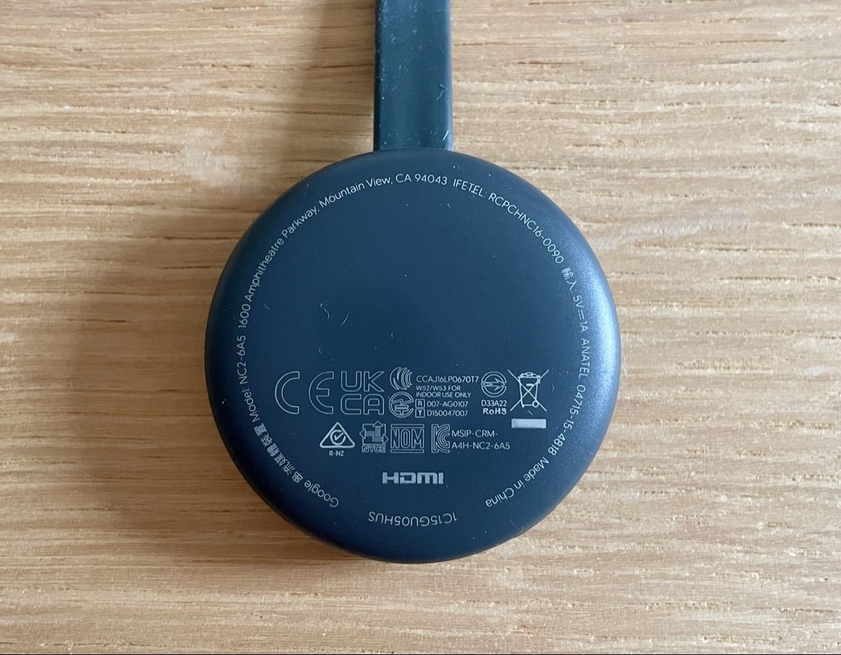 Google Systèmes audio & multimédias: Google Chromecast NC2-6A5 gebraucht – D'occasion à Zürich par jes_j9vc 1