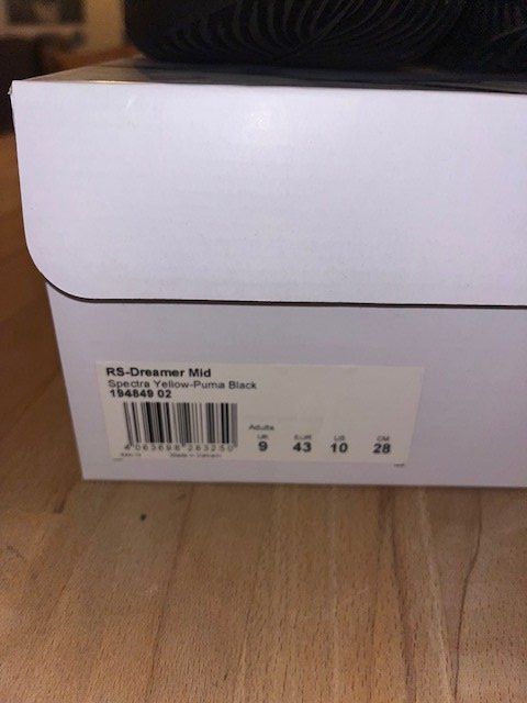 Puma Herrenschuhe: Puma Dreamer Mid Yellow J. Cole – Neu und originalverpackt aus Flawil von bridge28 3