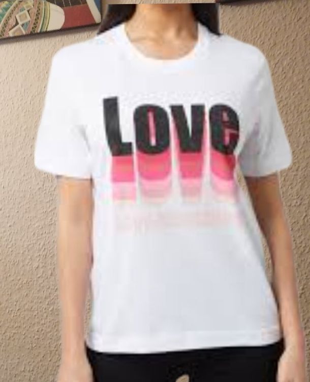 T-Shirt Love Moschino Homme - Couleur Gris Et Or - 100% Coton - Neuf Avec Étiquettes