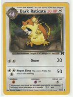 Pokémon Dark Raticate Dunkles Rattikarl (51/82), Team Rocket