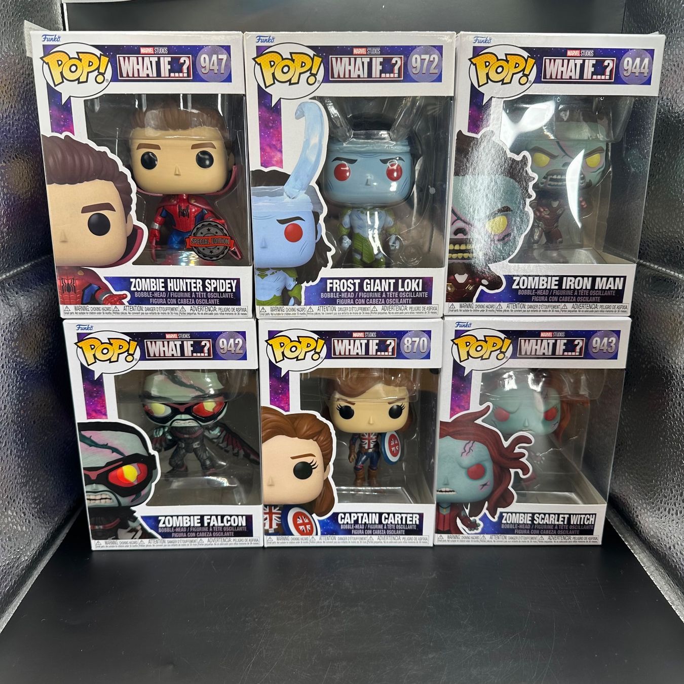 Funko Statuette: Funko Pop Marvel What If...? 6Stk Sammlung – Usato da Düdingen venduto da Nerdworld
