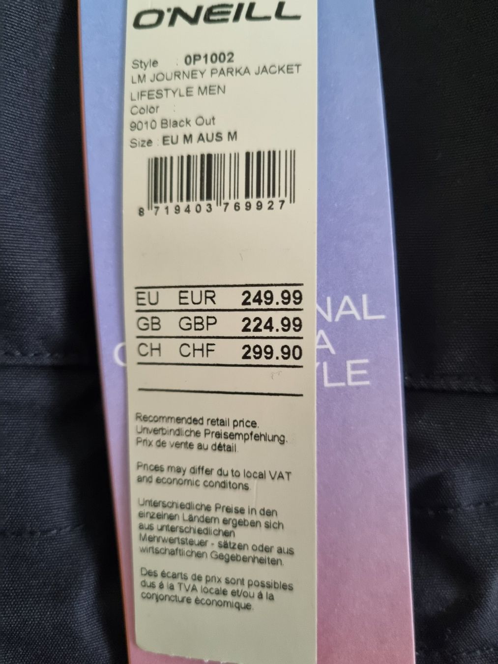 O'Neill Jacken: O'NEILL Winterjacke gr. M – Neu und originalverpackt aus Würenlos von Nigginiggi 4