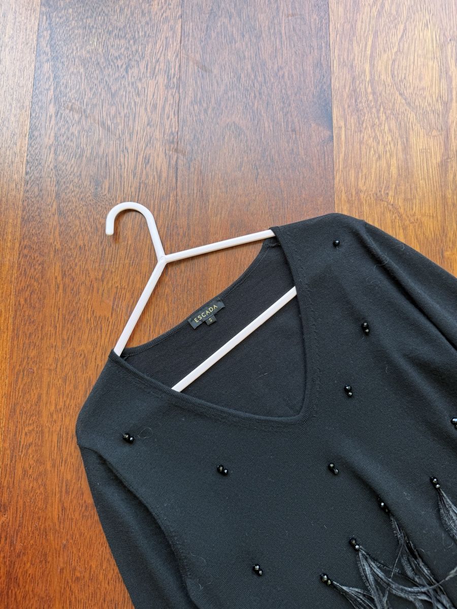 Escada Maglioni & Felpe: Pull noir Escada taille - S  – Nuovo (secondo la descrizione) da Genève venduto da iry_67wr 2